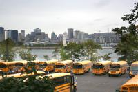 Schulbusse in Montreal &ndash; &copy; Kristin Weigel (Eberhardt TRAVEL)