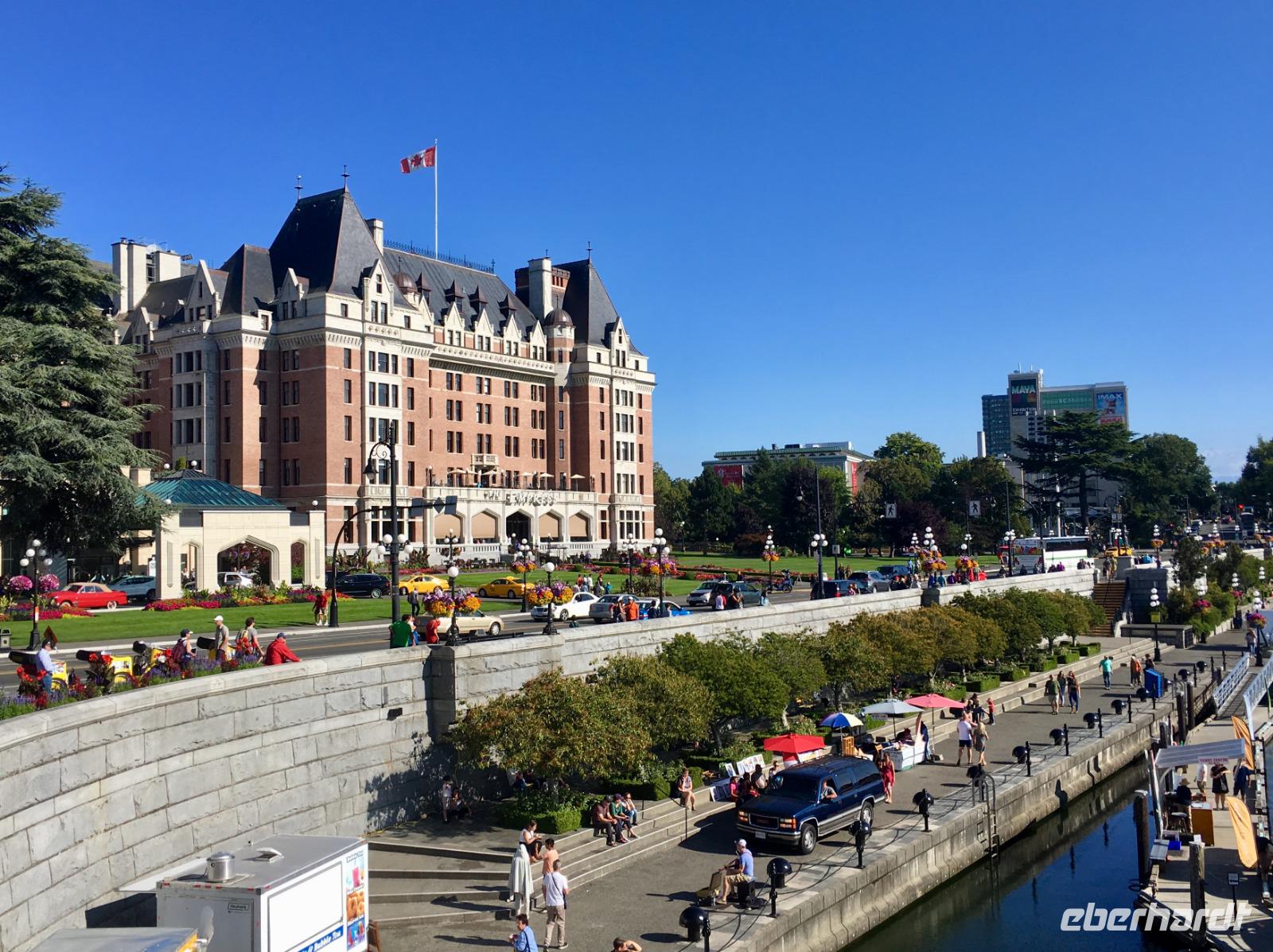 unser Hotel in Victoria, das Empress &ndash; &copy; Elisabeth Fox-Maerki (Eberhardt TRAVEL)