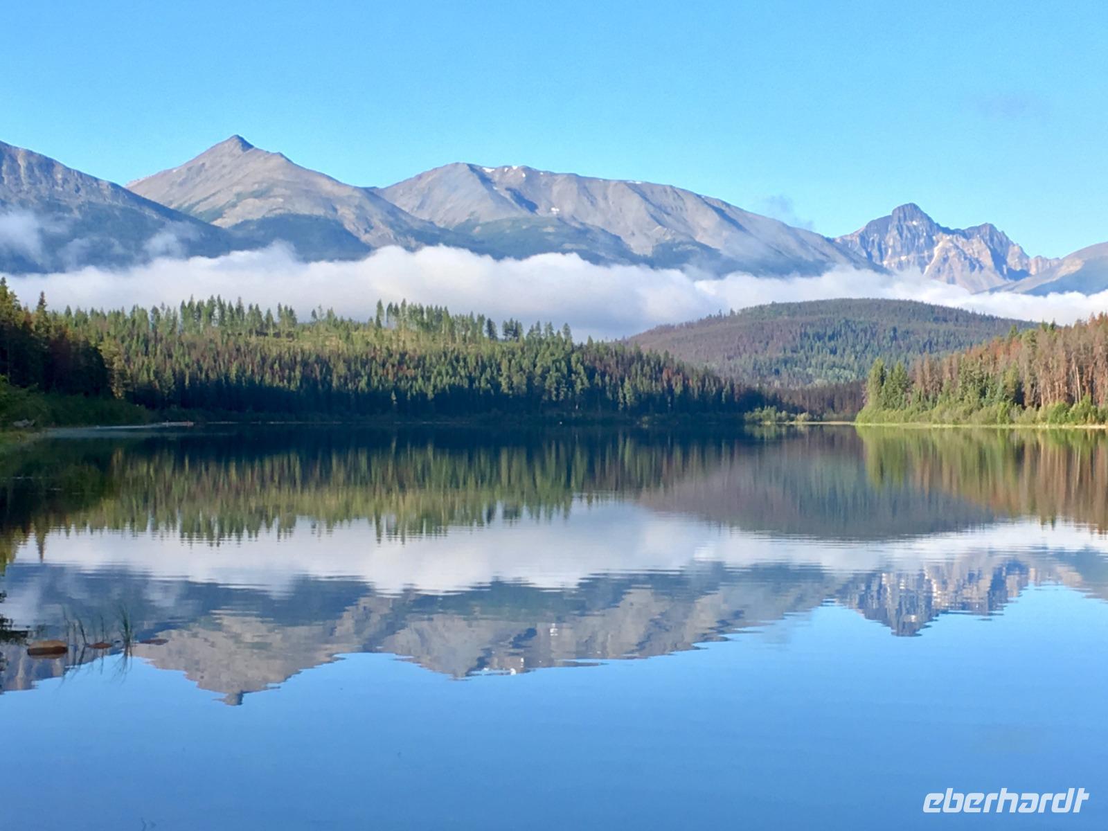 Auf Patricia Lake &ndash; &copy; Elisabeth Fox-Maerki (Eberhardt TRAVEL)