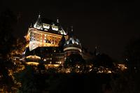 Chateau Frontenac am Abend &ndash; &copy; Denise Hartmann (Eberhardt TRAVEL)