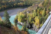 Hagwilget-Brücke am Bulkley River &ndash; &copy; Kristin Weigel (Eberhardt TRAVEL)