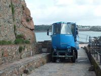 Im Amphibienfahrzeug zum Elizabeth Castle &ndash; &copy; Kristin Weigel (Eberhardt TRAVEL)