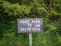 hier gehts zum Devil's Hole &ndash; &copy; Nadine Schulz (Eberhardt TRAVEL)