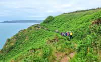 Wanderung an der Nordwestküste von Jersey