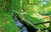 Wanderung im Tal der Wassermühlen - Waterworks Valley