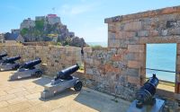Elizabeth Castle an der Südküste von Jersey
