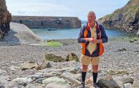 Unser Reiseleiter Ken auf der Kanalinsel Sark