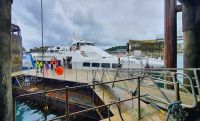 Unsere Hovercraft-Fähre San Pawl von Islands Unlimited aus Jersey
