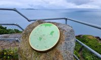 An der Südostspitze von Guernsey mit Blick zur Insel Sark und Herm