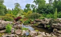 Japanischer Garten im Samares Manor auf Jersey