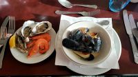 Buffet mit Meeresfrüchten an unserem letzten Abend auf Jersey! Rundreise Jersey und Guernsey - Kanalinseln entdecken (GB-JERF8) &ndash; &copy; Martina Wegener (Eberhardt TRAVEL)