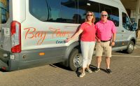 Jane und Eddy sorgen für unsere pünktlichen Transporte während unserer Reise.Rundreise Jersey und Guernsey - Kanalinseln entdecken (GB-JERF8) &ndash; &copy; Martina Wegener (Eberhardt TRAVEL)