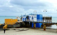 Historische Badeanstalt Lido gegenüber unserem Hotel. Rundreise Jersey und Guernsey - Kanalinseln entdecken (GB-JERF8)  &ndash; &copy; Martina Wegener (Eberhardt TRAVEL)