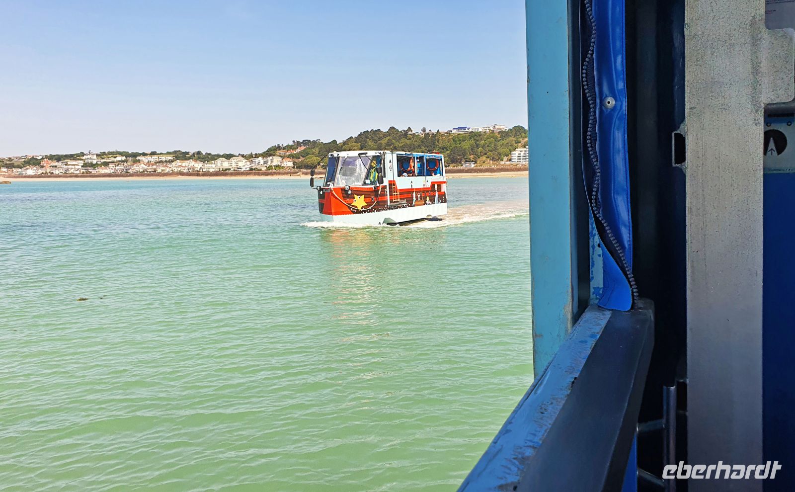 Auf dem Rückweg kam das Puddleduck fast schon ins Schwimmen &ndash; &copy; Kristin Weigel (Eberhardt TRAVEL)
