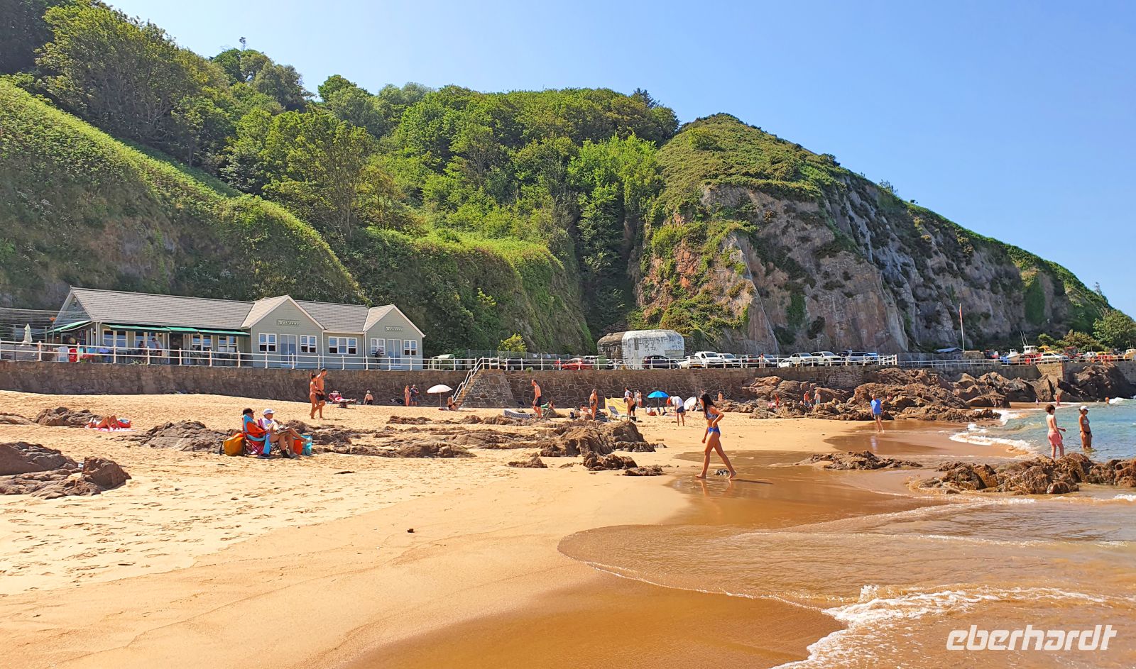 Sandbucht Greve de Lecq an der Nordküste von Jersey &ndash; &copy; Kristin Weigel (Eberhardt TRAVEL)