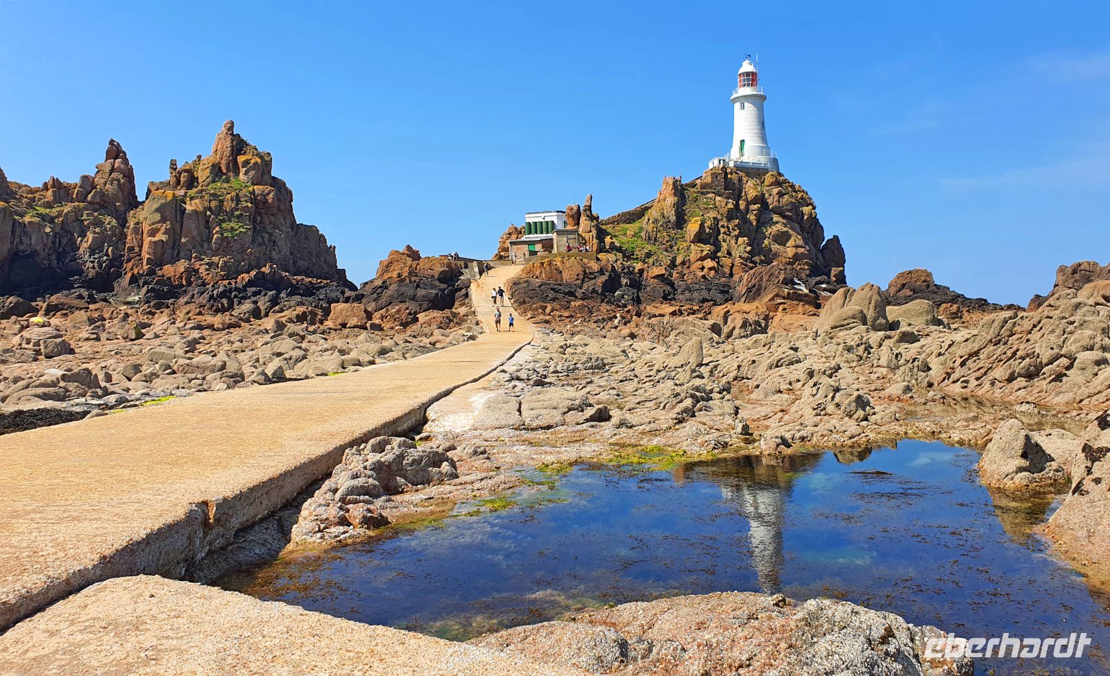 Weg zum Corbiere-Leuchtturm bei Ebbe &ndash; &copy; Kristin Weigel (Eberhardt TRAVEL)