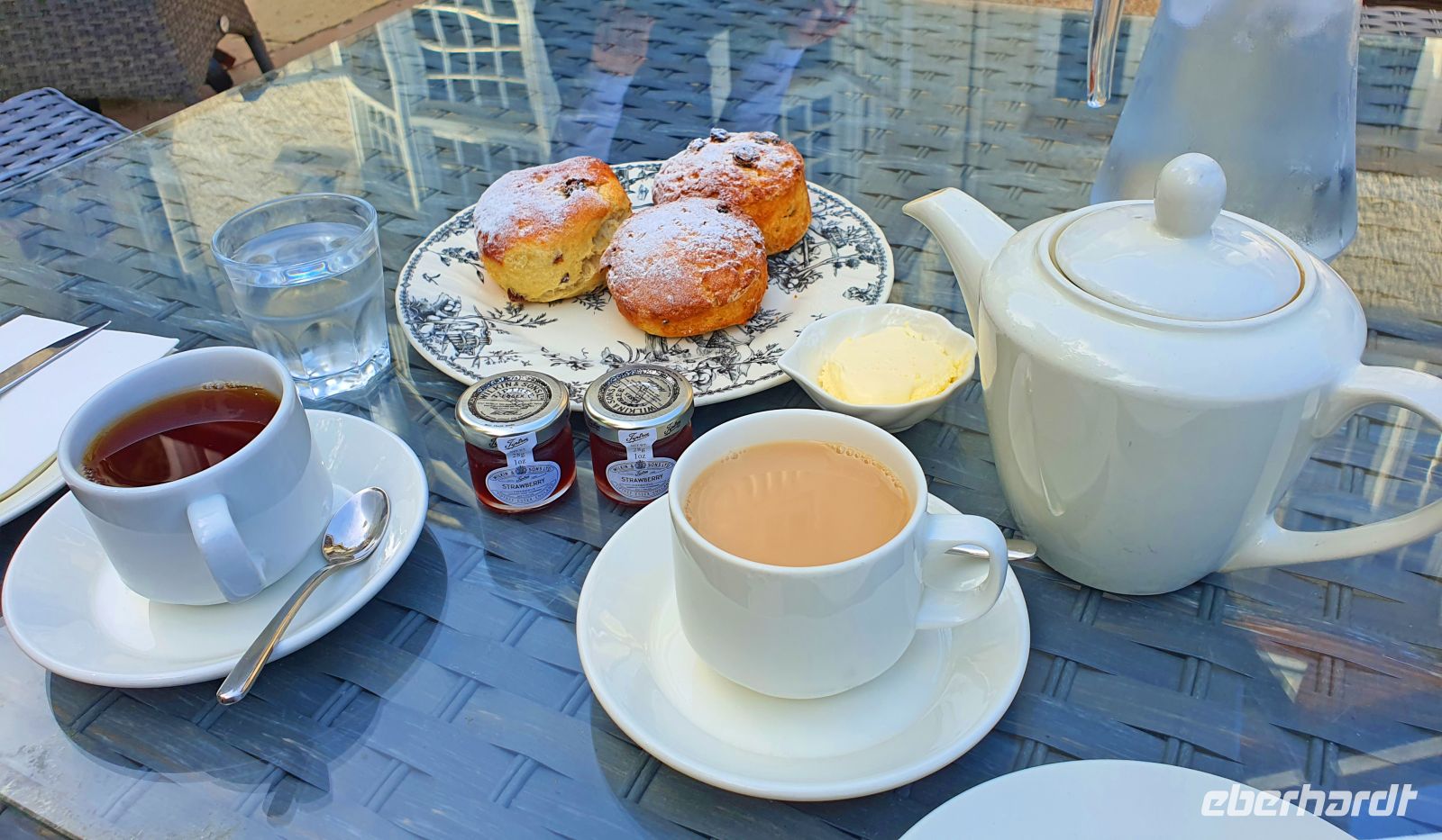 Cream Tea mit frisch gebackenen Scones &ndash; &copy; Kristin Weigel (Eberhardt TRAVEL)