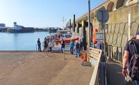 Fähre nach Sark am Elizabeth Terminal in St. Helier &ndash; &copy; Kristin Weigel (Eberhardt TRAVEL)
