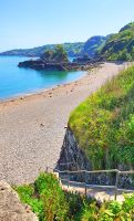 Boley Bay mit Kieselstrand an der Nordküste von Jersey &ndash; &copy; Kristin Weigel (Eberhardt TRAVEL)