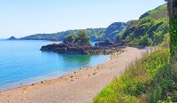 Boley Bay mit Kieselstrand an der Nordküste von Jersey &ndash; &copy; Kristin Weigel (Eberhardt TRAVEL)