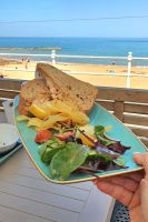 Krabben-Sandwich mit Meerblick - Greve de Lecq &ndash; &copy; Kristin Weigel (Eberhardt TRAVEL)