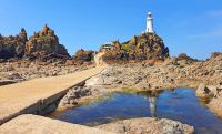 Weg zum Corbiere-Leuchtturm bei Ebbe &ndash; &copy; Kristin Weigel (Eberhardt TRAVEL)
