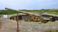 Geschütz aus dem 2. Weltkrieg auf Guernsey - Pleinmont Headland &ndash; &copy; Kristin Weigel (Eberhardt TRAVEL)