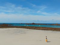 Weite Sandstrände auf Guernsey 