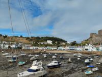 Gorey bei Ebbe – Boote auf dem Trockenen