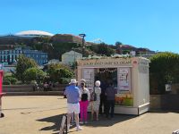 Jersey Eis am Liberation Sqare, St. Helier, Jersey 