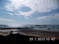 Stimmung bei Ebbe