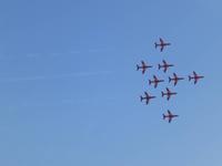 Red Arrows Flugshow &ndash; &copy; Ralf Kuchenbecker (Eberhardt TRAVEL)