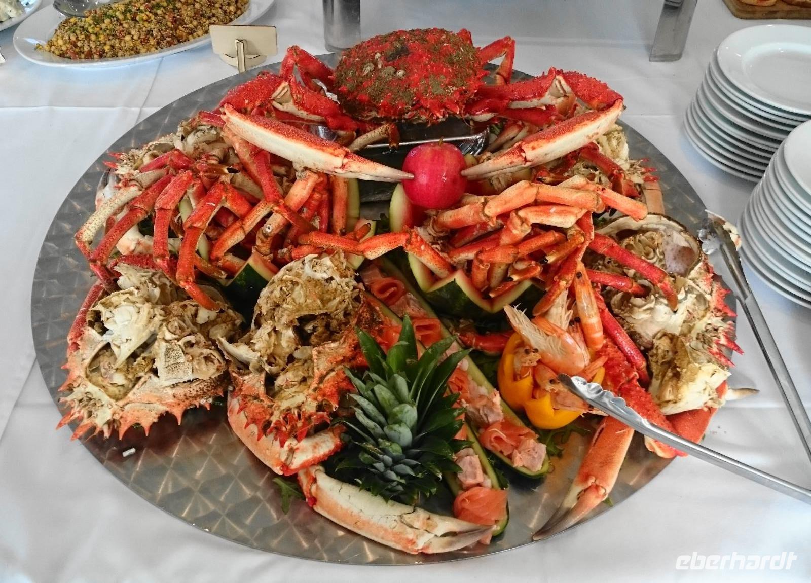 Jersey, Hotel Ommaroo, Freitagsbuffet  &ndash; &copy; Martina Häselbarth (Eberhardt TRAVEL)