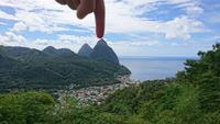 St.Lucia - Zwei Pittons &ndash; &copy; Jacob Spangenberg (Eberhardt TRAVEL)