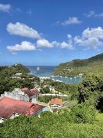 Blick in die Marigot Bay, wo die Royal Clipper erneut ankert &ndash; &copy; Anne Schröder (Eberhardt TRAVEL)
