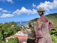 Blick in die Marigot Bay, wo die Royal Clipper erneut ankert &ndash; &copy; Anne Schröder (Eberhardt TRAVEL)