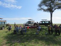 0205 Massai Mara - Frühstück &ndash; &copy; Annette Weise (Eberhardt TRAVEL)