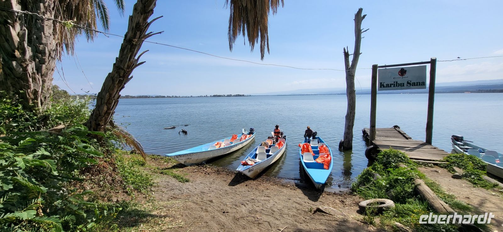 261 Ankunft Crescent Island &ndash; &copy; Susanne Schirmann (Eberhardt TRAVEL)