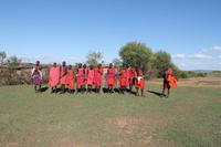 Masai Dorf &ndash; &copy; Vicky Kern (Eberhardt TRAVEL)