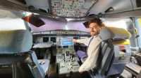Flug   Bogota - Neiva, netter Pilot