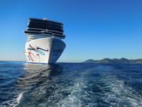 Norwegian Epic vor Cannes &ndash; &copy; Laura Schwanitz (Eberhardt TRAVEL)