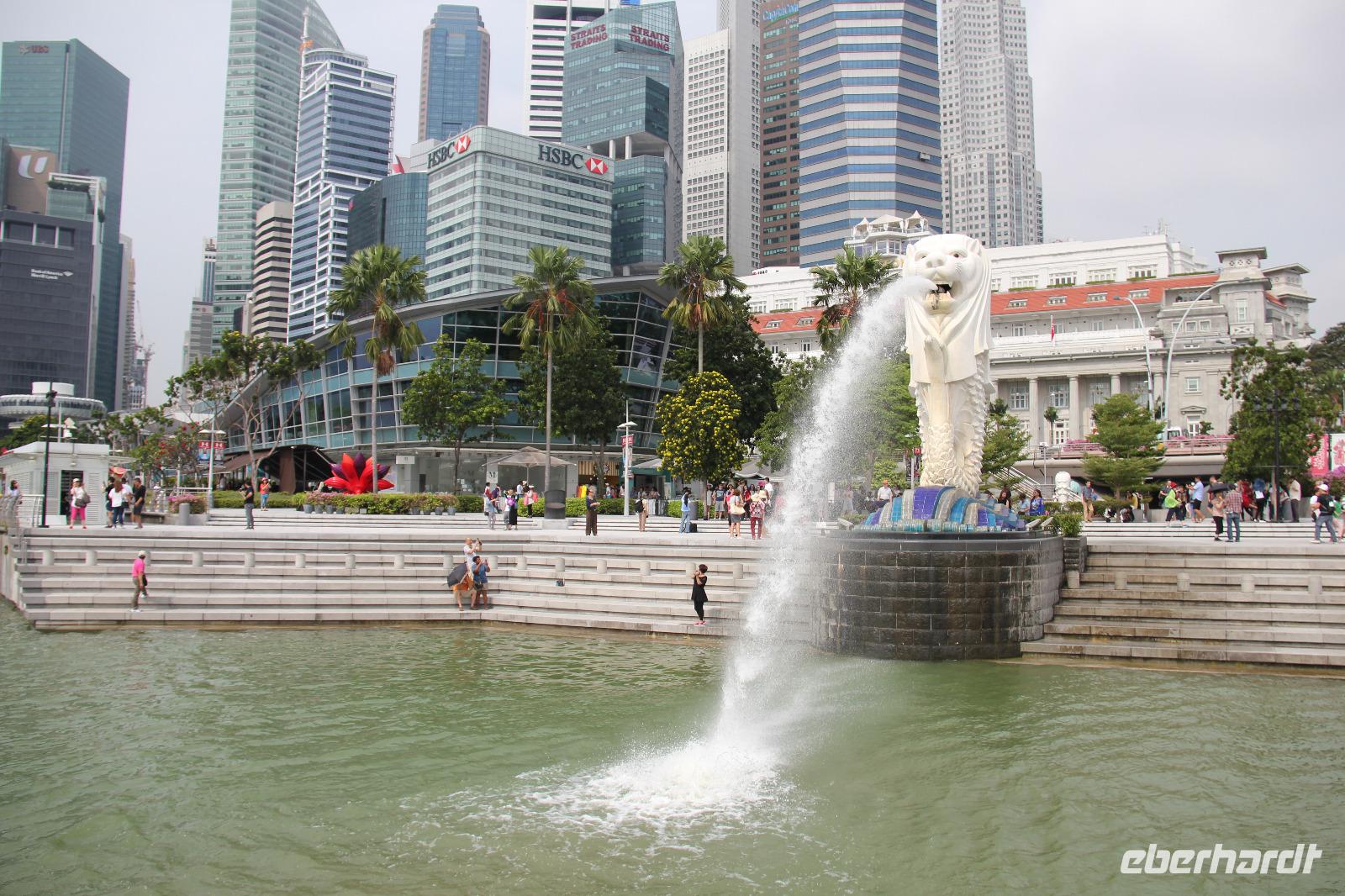 Singapur - Merlion &ndash; &copy; Sylvia Ott (Eberhardt TRAVEL)