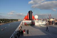 Ausfahrt mit der Queen Mary 2