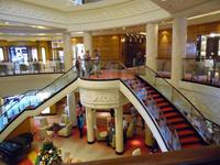 Grand Lobby auf der Queen Mary 2 &ndash; &copy; Katrin Hohenstein (Eberhardt TRAVEL)