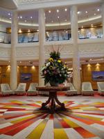 Grand Lobby auf der Queen Mary 2 &ndash; &copy; Katrin Hohenstein (Eberhardt TRAVEL)