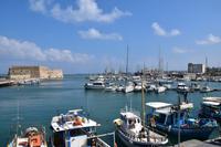 354 Insel Kreta, Heraklion, Alter Hafen und Venezianische Festung &ndash; &copy; Konrad Füssel (Eberhardt TRAVEL)