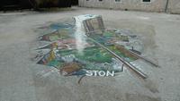 Gestaltung in Ston &ndash; &copy; Hubert Hellbach (Eberhardt TRAVEL)