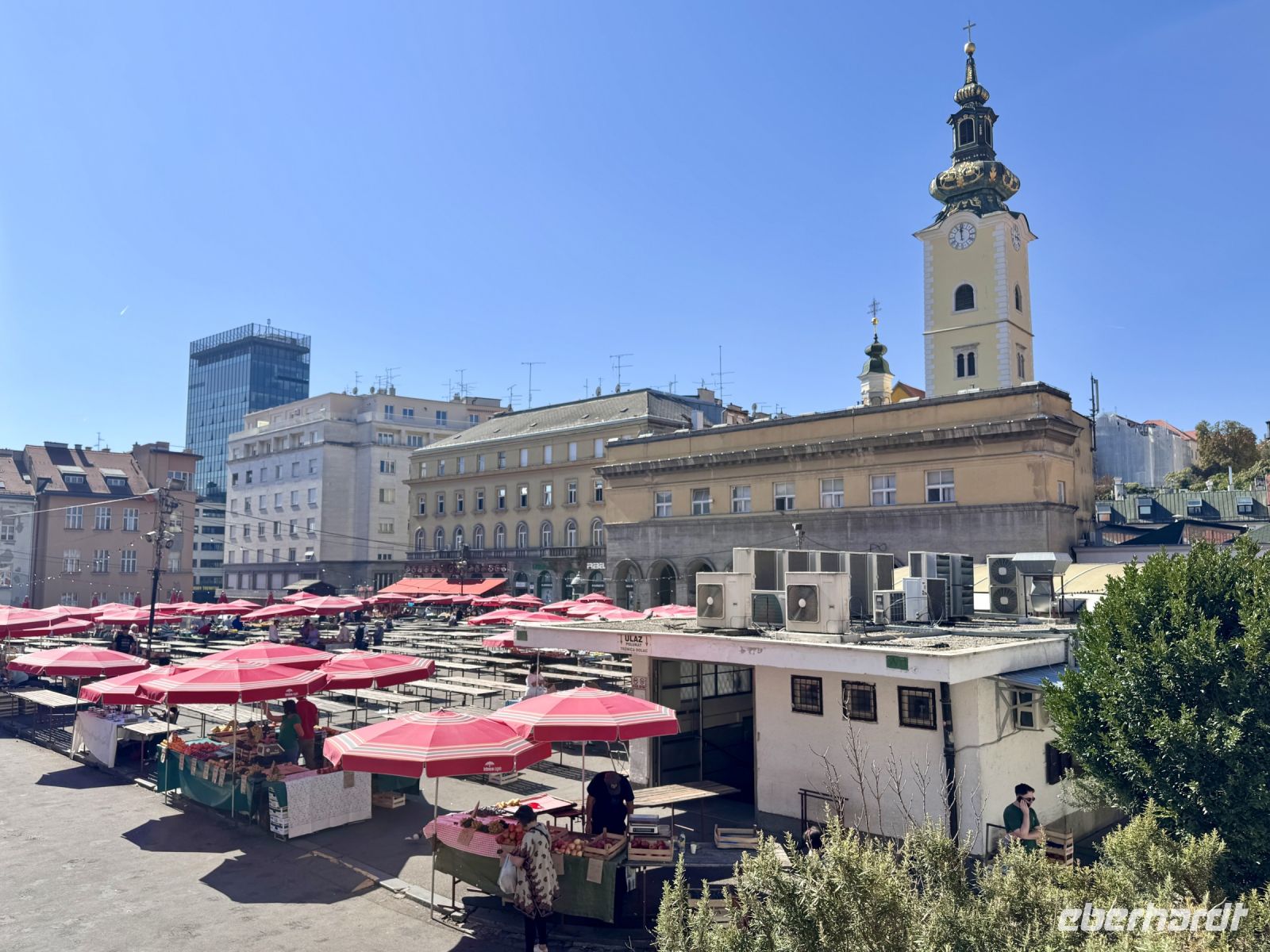 Tag 2 - Marktplatz in Zagreb  &ndash; &copy; Christin Kuschka (Eberhardt TRAVEL)