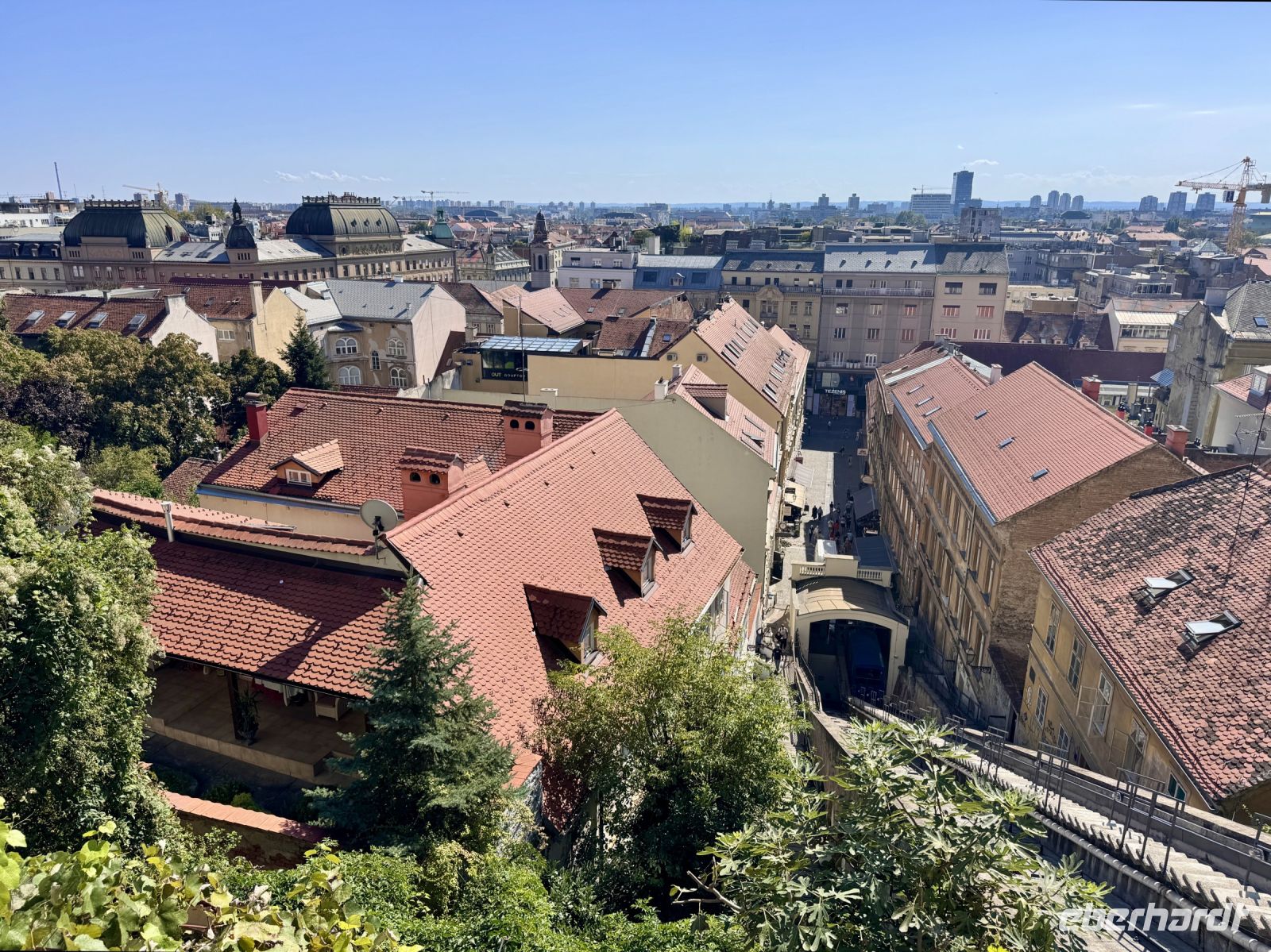 Tag 2 - Panoramablick auf Zagreb  &ndash; &copy; Christin Kuschka (Eberhardt TRAVEL)
