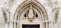 6-14 Korcula, Hauptportal der Kathedrale &ndash; &copy; Konrad Füssel (Eberhardt TRAVEL)
